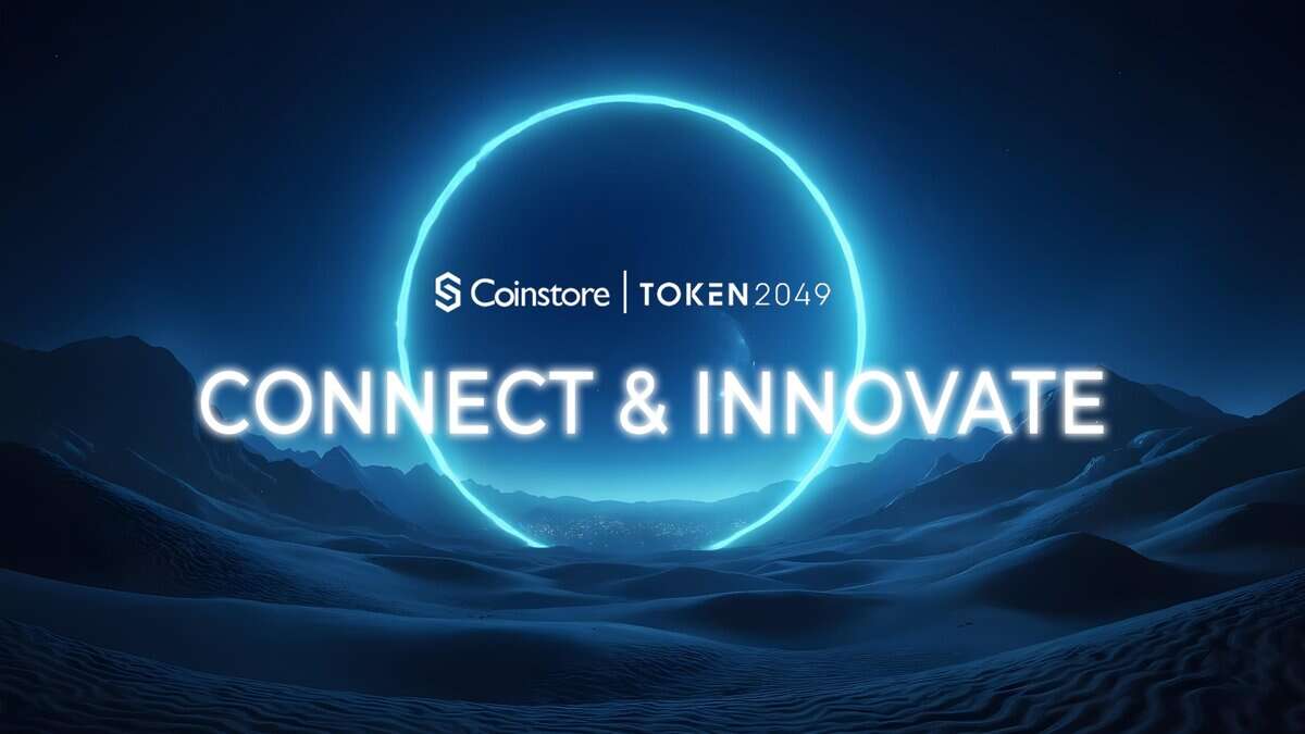 Coinstore at TOKEN2049, Connect and Innovation for a Crypto Future