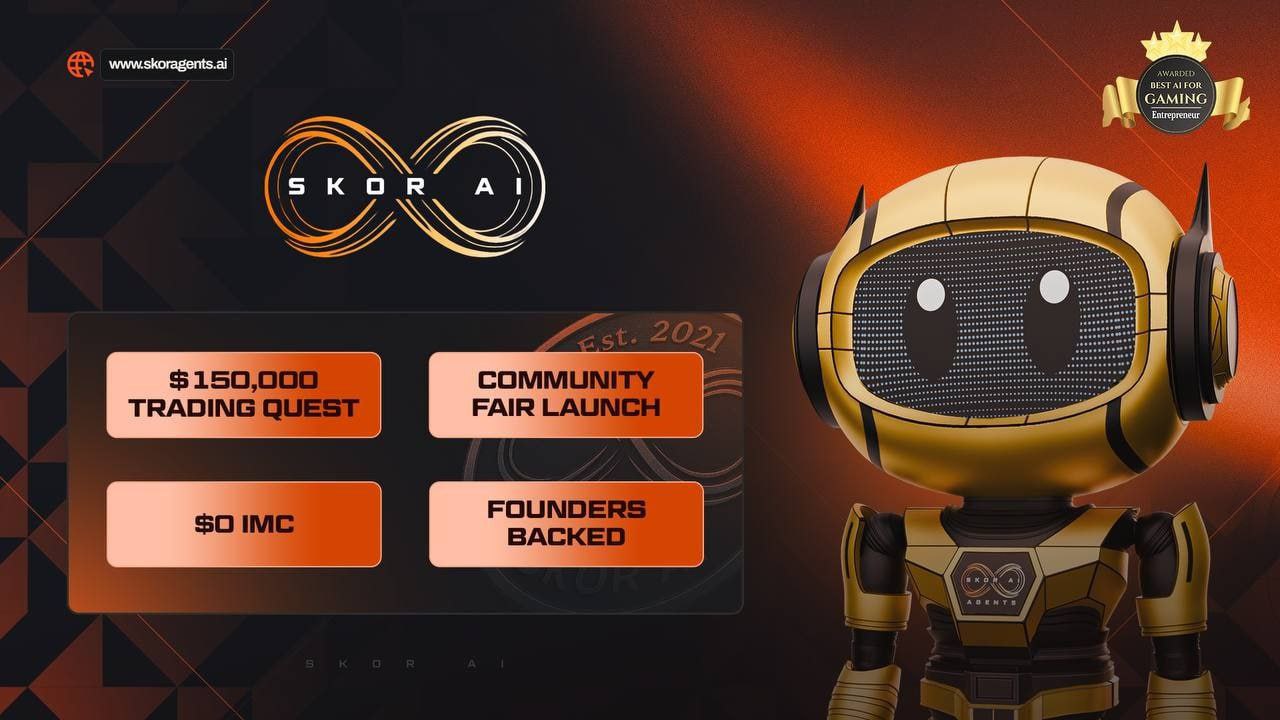 Award-Winning SKOR AI Lists on MEXC, Announces a $150K Trading Quest